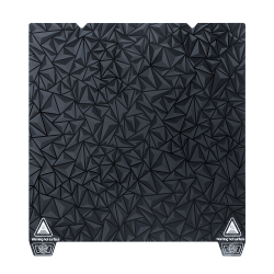Plaque d'impression double face PEI + texture pour Creality K1 Max