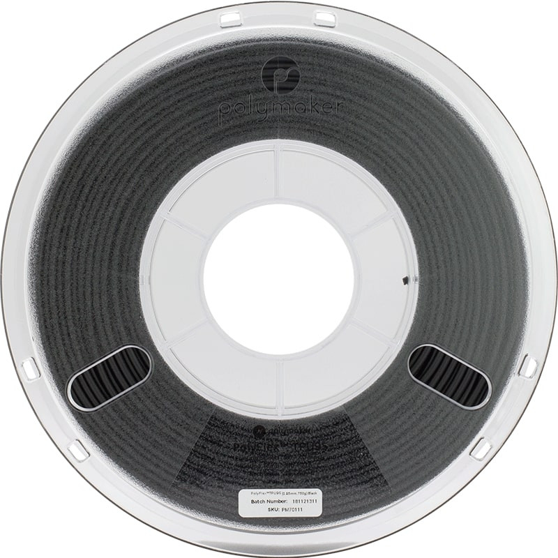 PolyFlex TPU95 Noir - 2.85mm - 750 g (2) PolyFlex TPU95 Noir - 2.85mm - 750 g (2)