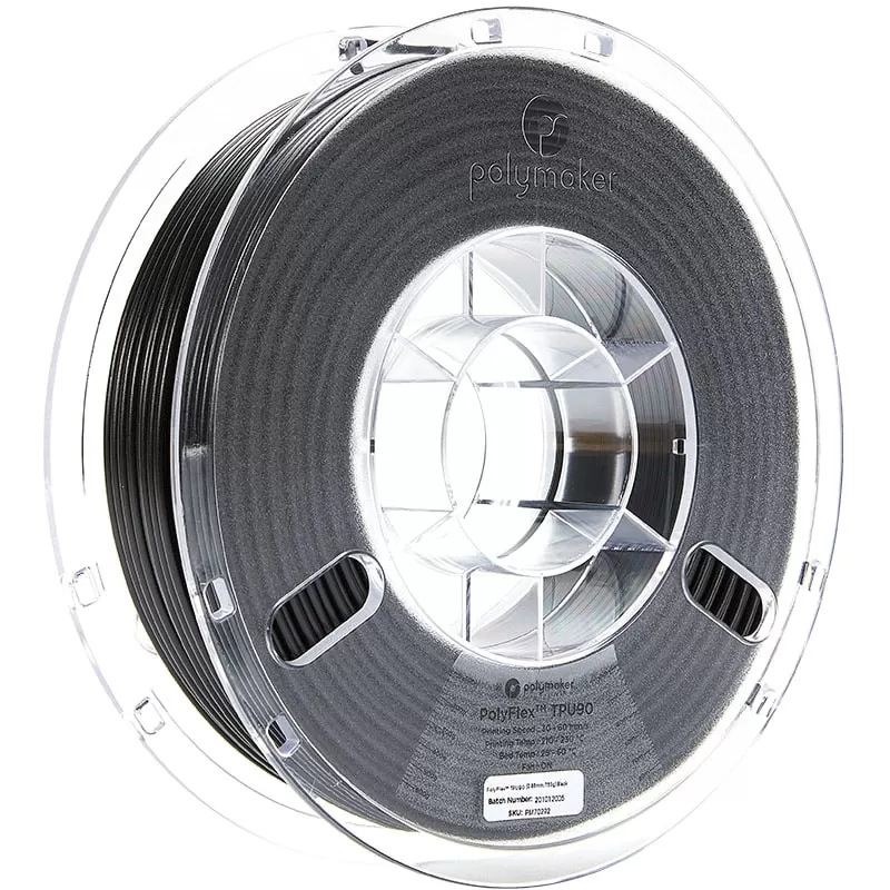 Polyflex TPU90 Noir - 2.85mm - 750 g Polyflex TPU90 Noir - 2.85mm - 750 g