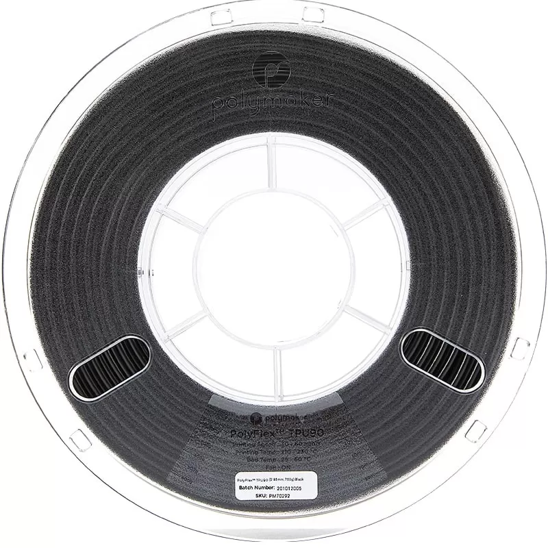 Polyflex TPU90 Noir - 2.85mm - 750 g (2) Polyflex TPU90 Noir - 2.85mm - 750 g (2)