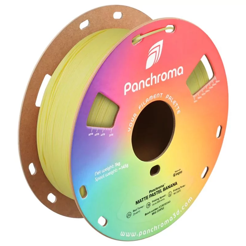 Panchroma™ PLA Matte Pastel Banana - 1.75mm - 1kg Panchroma™ PLA Matte Pastel Banana - 1.75mm - 1kg