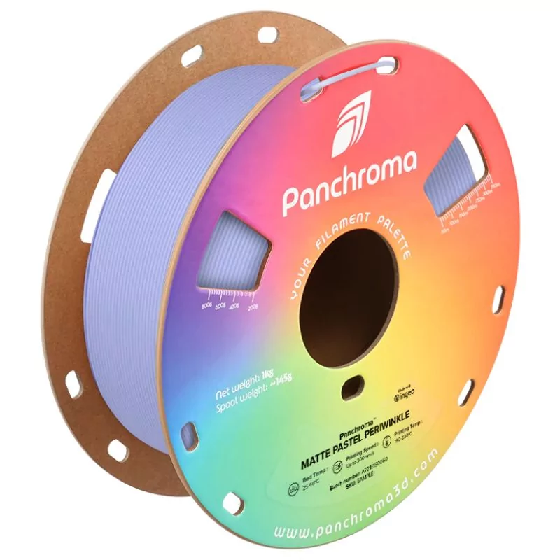 Panchroma™ PLA Matte Pastel Periwinkle - 1.75mm - 1kg Panchroma™ PLA Matte Pastel Periwinkle - 1.75mm - 1kg
