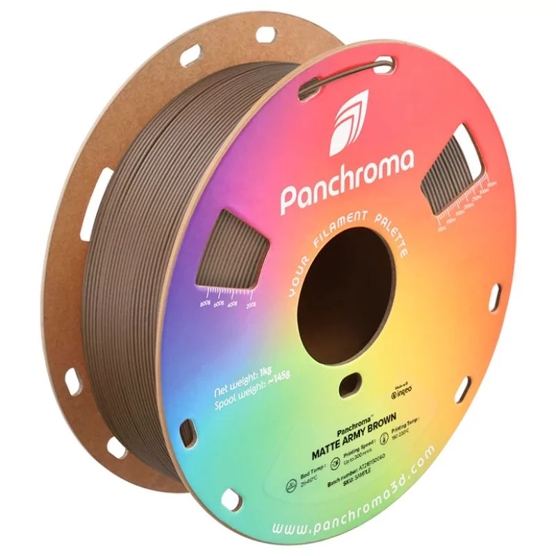 Panchroma™ PLA Matte Army Brown - 1.75mm - 1kg Panchroma™ PLA Matte Army Brown - 1.75mm - 1kg