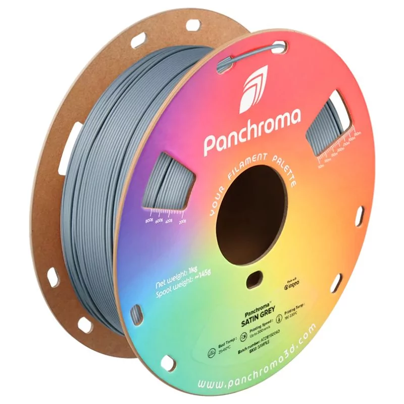 Panchroma™ PLA Satin Grey - 1.75mm - 1kg Panchroma™ PLA Satin Grey - 1.75mm - 1kg