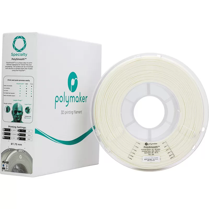 PolySmooth Blanc - 2.85mm - 750 g (5) PolySmooth Blanc - 2.85mm - 750 g (5)