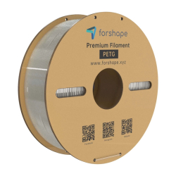PETG Transparant Forshape Premium – 1.75mm – 1Kg