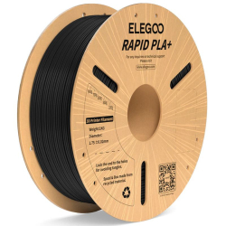 Elegoo Rapid PLA+ Zwart - 1.75mm - 1kg