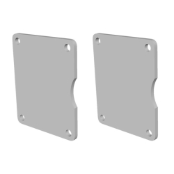 Set van transparante deksels, Ultimaker S8