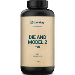 Resin SprintRay Die en Model Beige (Tan) 2 - 1 kg