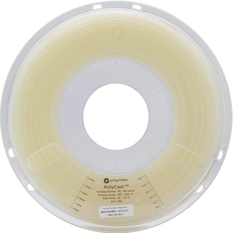 PolyCast Naturel - 2.85mm - 750 g (2) PolyCast Naturel - 2.85mm - 750 g (2)