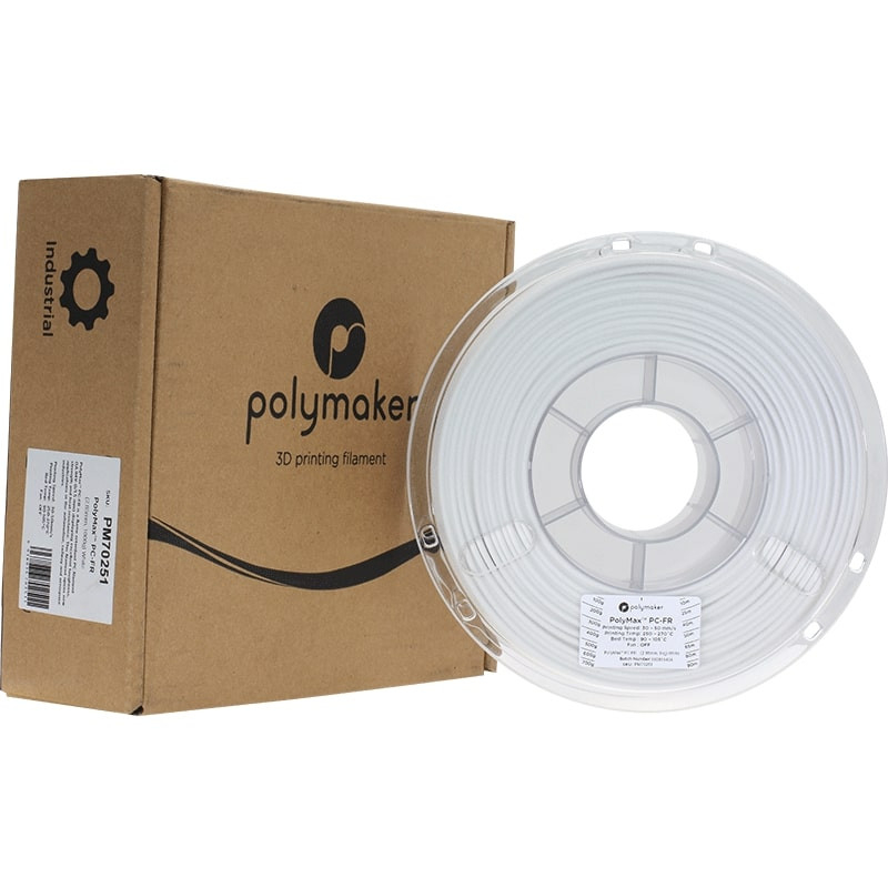 PolyMax PC-FR Blanc 2.85mm - 1 kg (3) PolyMax PC-FR Blanc 2.85mm - 1 kg (3)