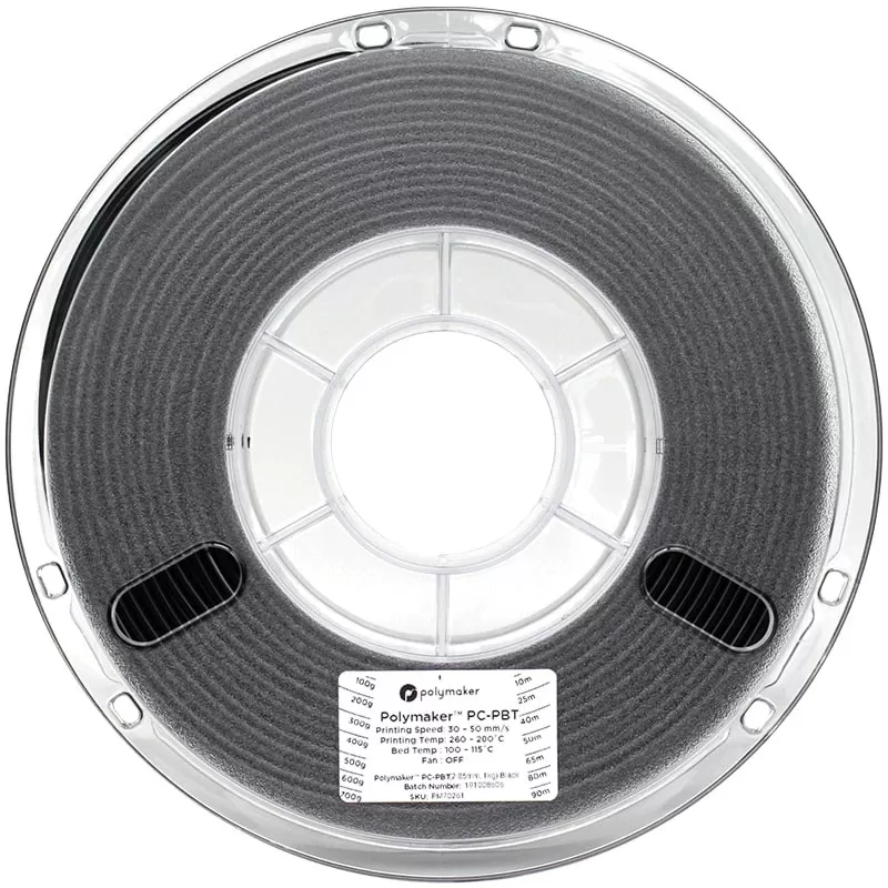 PC-PBT Noir - 2.85mm - 1 kg (2) PC-PBT Noir - 2.85mm - 1 kg (2)