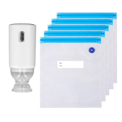 Elektrische vacuümpomp en 5 zakken voor 3D-filament