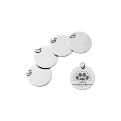 Rvs Medaillon 30mm x5, Bambu Lab