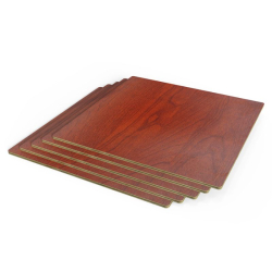 Palissander Multiplex (Rosewood) 20x20x0,3cm (x10), Creality