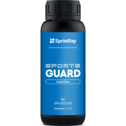 Résine SprintRay SportsGuard  - Cobalt Blue - 500g