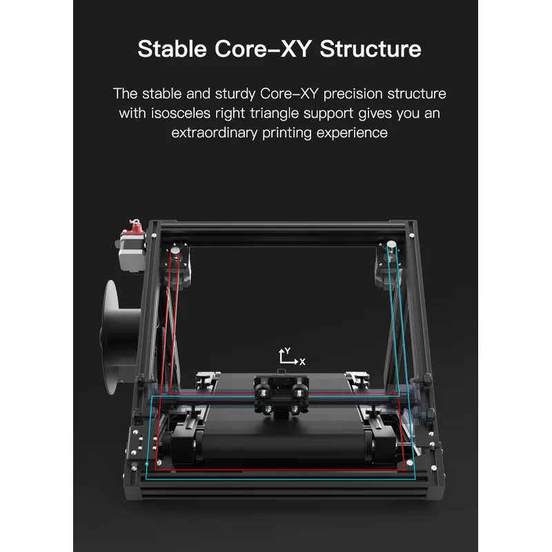 Creality CR-30 PrintMill axes renforcés Creality CR-30 PrintMill axes renforcés
