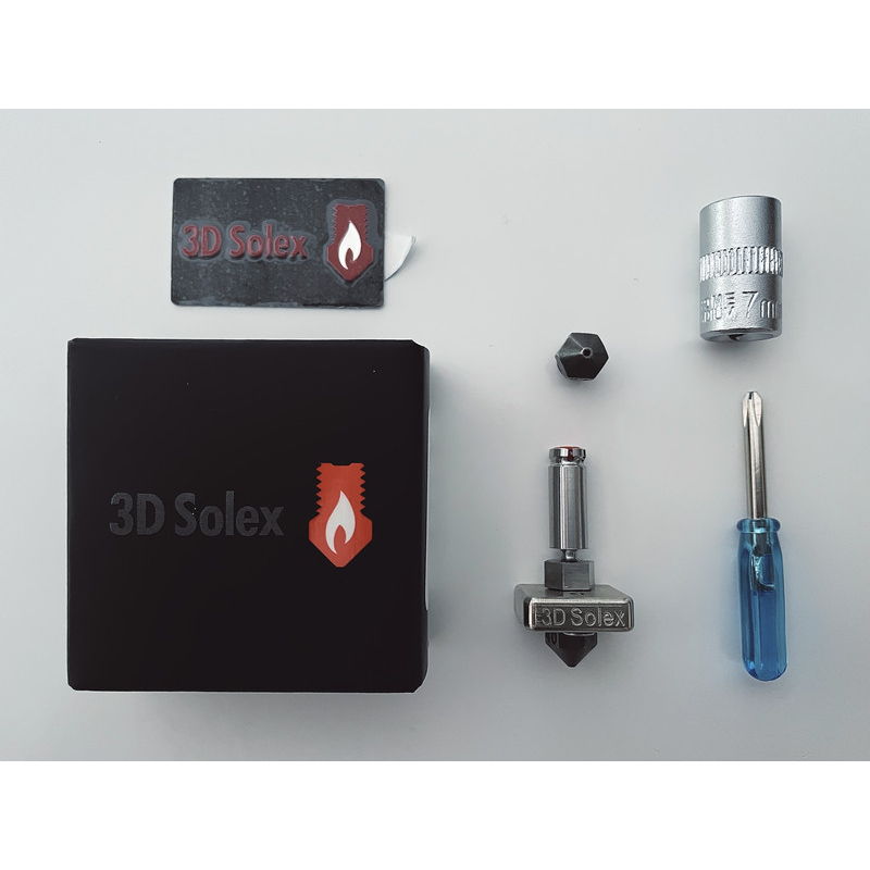 3DSolex Timeslicer Hotend Standard for Raise3D E2 (0.40-0.80) 3DSolex Timeslicer Hotend Standard for Raise3D E2 (0.40-0.80)