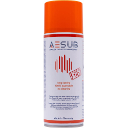 AESUB Orange - Spray temporaire 12 heures pour scanner 3D