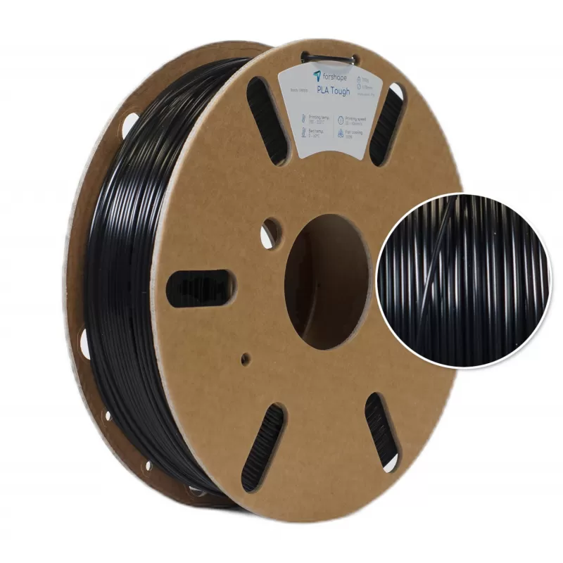 PLA Tough Noir Forshape Premium - 1.75mm - 750g PLA Tough Noir Forshape Premium - 1.75mm - 750g