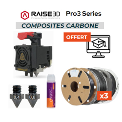 Pack Composite Carbone pour Raise3D Pro3