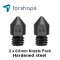 Set van 2 MK8 0,8mm geharde stalen nozzles Forshape