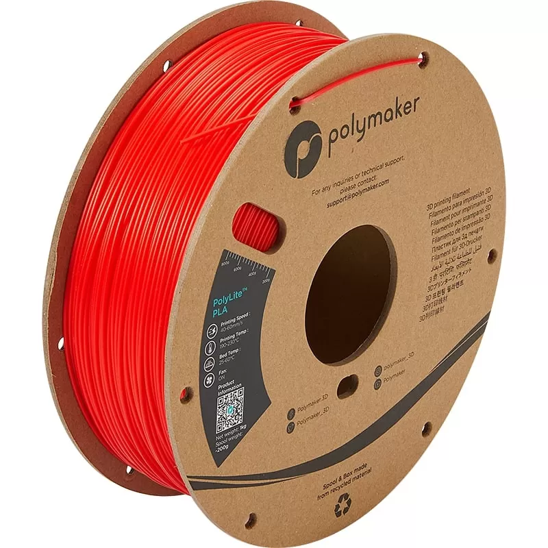 PLA Rouge PolyLite - 2.85mm - 1 kg PLA Rouge PolyLite - 2.85mm - 1 kg
