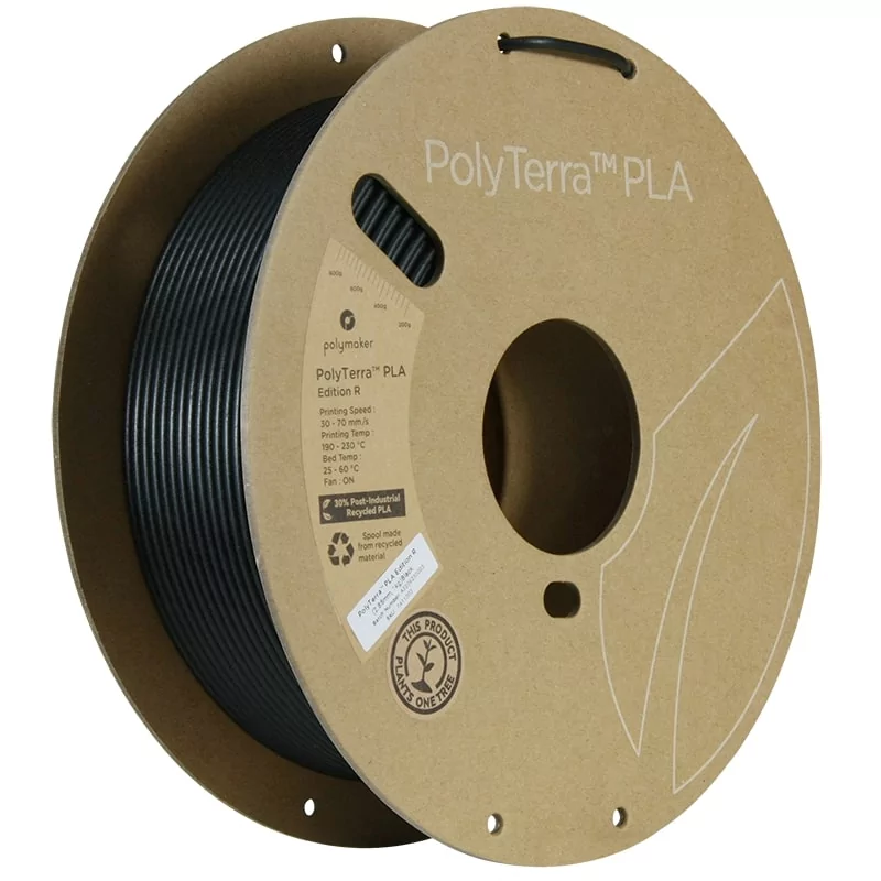 PolyTerra PLA Edition-R Noir - 2.85mm - 1 kg