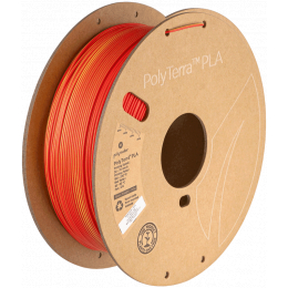 PolyTerra PLA Dual Rood Geel (Sunrise) - 1,75 mm - 1 kg