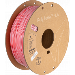 PolyTerra PLA Dual Roze Rood (Flamingo) - 1,75 mm - 1 kg