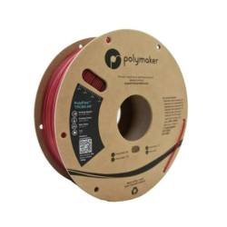 PolyFlex TPU-95A High Speed Doorschijnend rood - 1.75mm - 1 kg