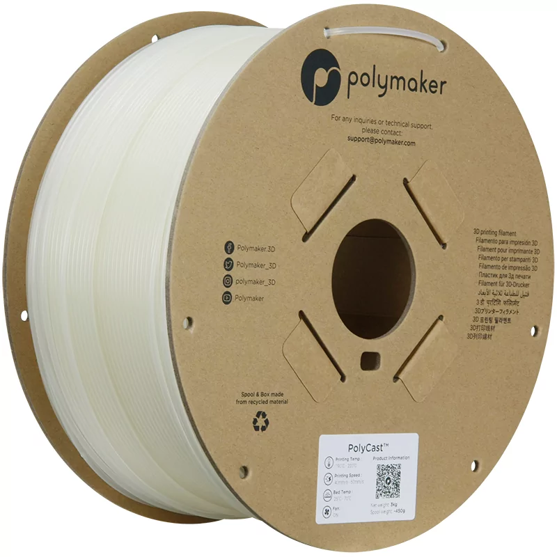 PolyCast Naturel - 2.85mm - 3 kg PolyCast Naturel - 2.85mm - 3 kg