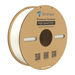 PLA+ Forshape Wit met hoge snelheid - 1,75 mm - 1 kg