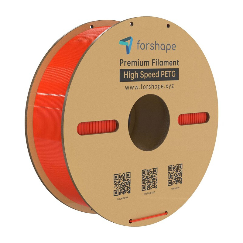 PETG HF (High-Speed) Rouge Forshape - 1.75 mm - 1 kg
