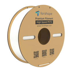 PETG Forshape Wit met hoge snelheid - 1,75 mm - 1 kg
