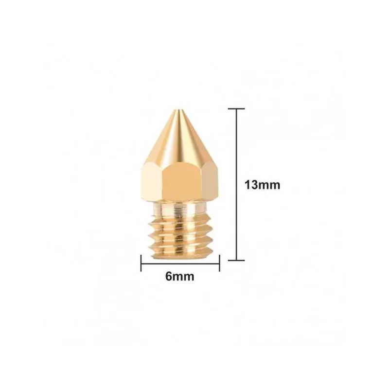 Lot de 2 Buses Laiton MK8 Forshape 0.5mm Lot de 2 Buses Laiton MK8 Forshape 0.5mm