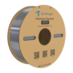 Forshape Premium Silver PETG – 1,75mm – 1Kg