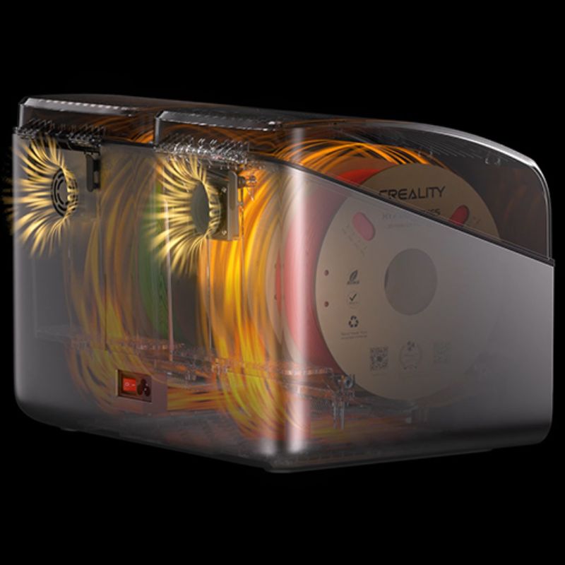 Geavanceerde technologie van de Creality Space Pi X4 Filamentdroger
