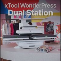Productivité accrue avec la Dual Station xTool WonderPress
