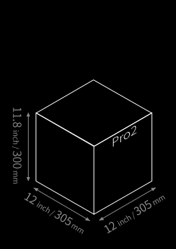 Raise3D Pro3 groot printvolume