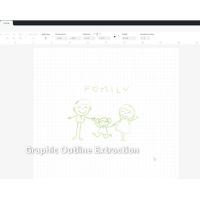 Creality Falcon A1 10W grafische contouren