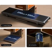 xTool F2 Ultra UV zone de travail