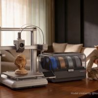 Stille 3D-printer Anycubic Kobra 4 Combo