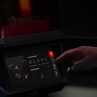 Raise3D DF2 - écran tactile