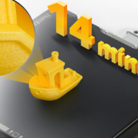 Bambu Lab A1 Mini vitesse impression