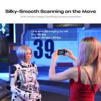 Scansnelheid van de 3D-scanner Creality Pika