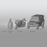 Creality Sermoon S1 3D-scanner volledige scanbereik
