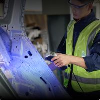 Revopoint MetroX Pro gekruiste laserlijnen