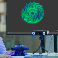 Revopoint MetroX Pro automatische draaitafel