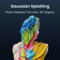 3D Gaussian Splatting Revopoint POP 4